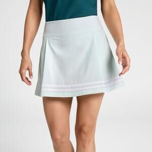 Calia Truelight Golf Skort Light Blue Breathable 15" UPF 50 Wicking NWT 12